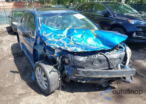 2010 Toyota Corolla S из США, поврежденный, VIN 2T1BU4EEXAC314139